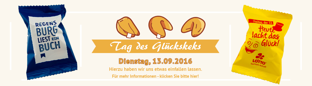 Banner LuckyKeks Webseite Glueckskekstag 2016