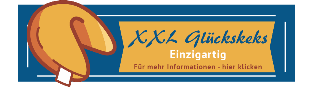 Banner LuckyKeks Webseite XXL Glückskeks 2019